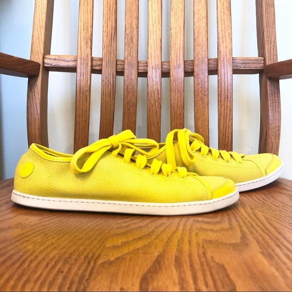 Camper Mallorca, Yellow Sneakers, Men’s Size 40/US 7.5 - Picture 7 of 10